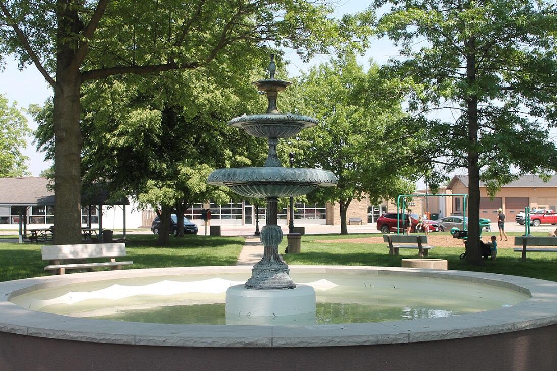 Time Machine: Marengo’s fountain