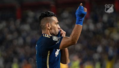 Falcao tras convertir su primer gol con Millonarios: “Llevo muchísimo tiempo soñando esto”