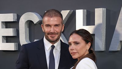 David and Victoria Beckham Rock Their Iconic Purple Wedding Outfits in Honor of 25th Anniversary