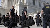 Police deploy pepper spray as crowd protesting Israel’s war in Gaza marches toward US Capitol