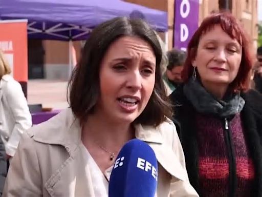 Irene Montero: "Los reaccionarios no pueden ganarle el pulso a la democracia"