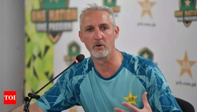 'Don't want to have knee-jerk reactions': Jason Gillespie advocates for faith in the existing Pakistan squad | Cricket News - Times of India