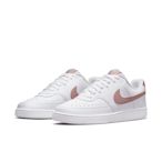 NIKE 休閒鞋 女鞋 運動鞋 W COURT VISION LO NN 白粉 DH3158-102 (3W5462)