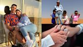 Cristiano Ronaldo's girlfriend Georgina Rodriguez takes kids on Saudi desert trip & shows off stunning diamond ring | Goal.com United Arab Emirates