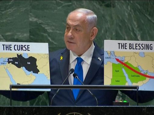 Israeli PM Benjamin Netanyahu's UN speech had passion and props - but no clear plan to end war