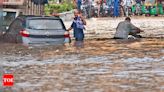 Delhi weather: 100mm rain in 1 hour on Friday, 25% more than entire June's quota | Delhi News - Times of India