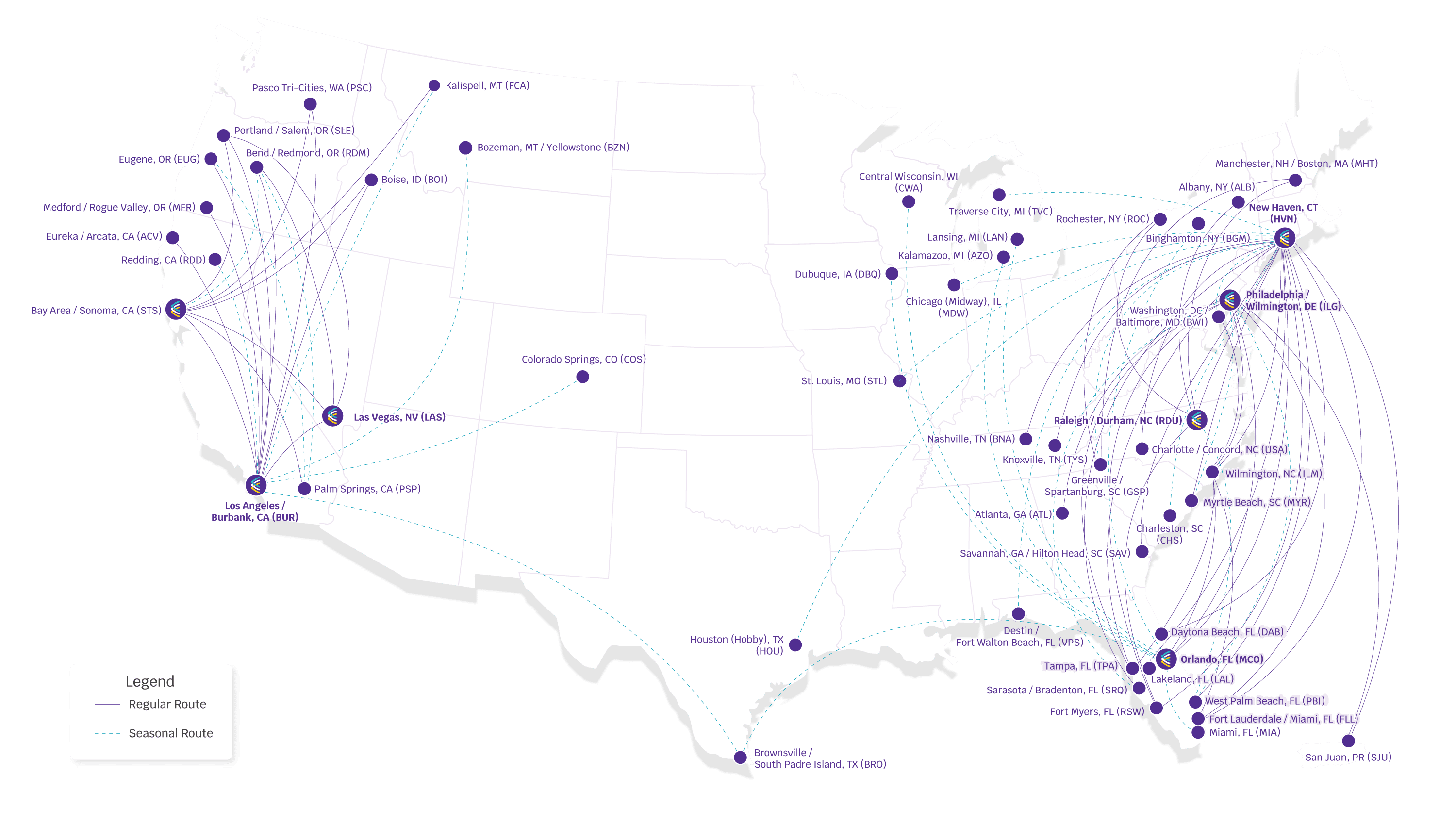 Avelo Airlines adds new Florida route. See where and how cost, time compare to Brightline