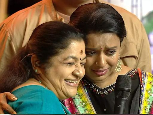 Star Singer: Sithara Krishnakumar goes emotional on KS Chithra's birthday special episode, says 'She is definitely an angel' - Times of India