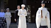 Princess Aiko Visits Meiji Jingu Shrine for 1st Time; Offers Sacred Branch While Wearing Long White Dress, Hat