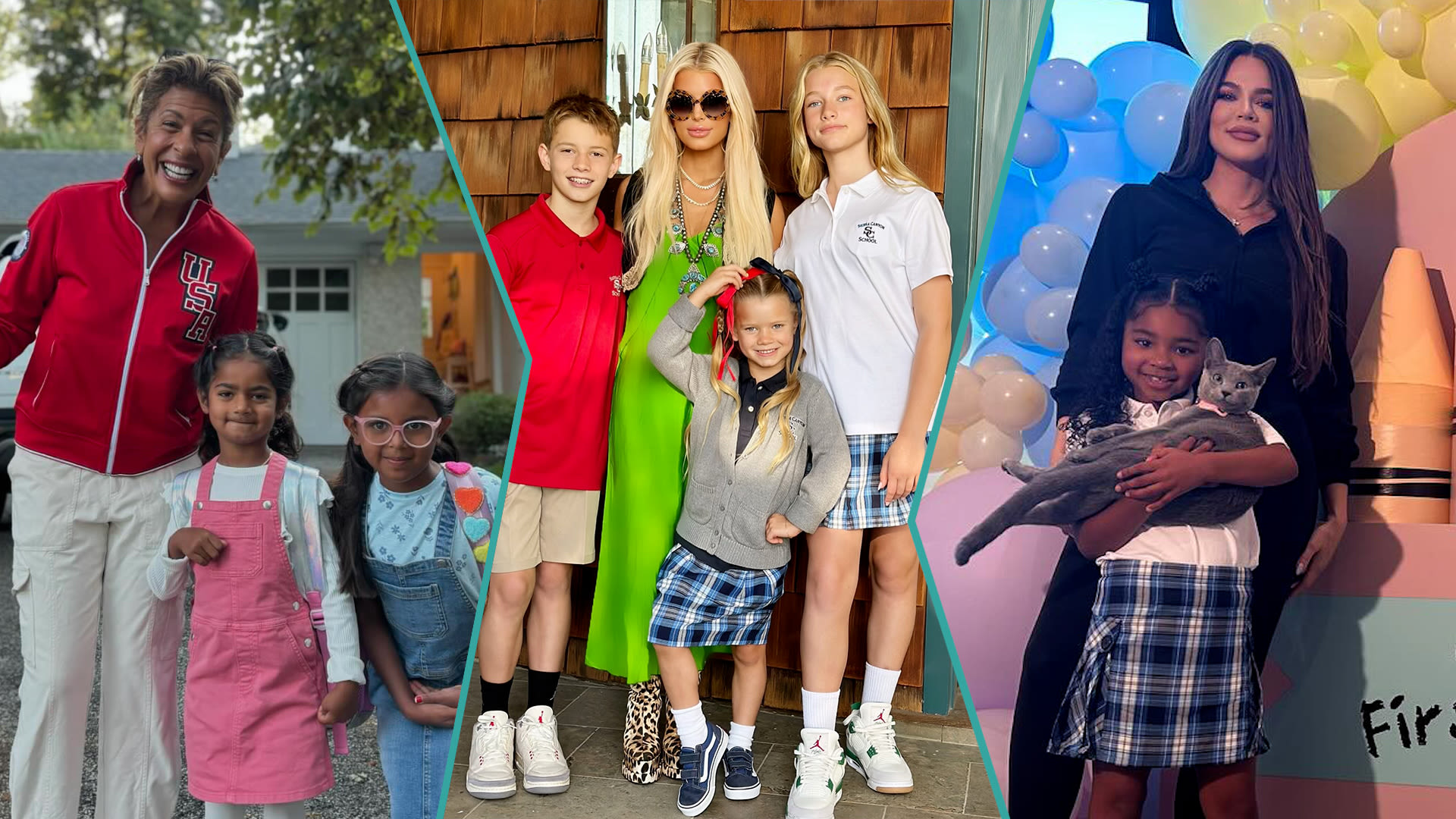 Khloé Kardashian, Jessica Simpson, Hoda Kotb & More Share Kids' Cute Back To School Pics | Access