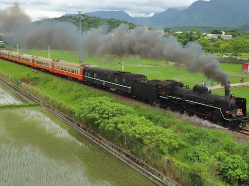 蒸汽火車「仲夏寶島號」7/13啟程 台鐵公布24處最佳攝影點