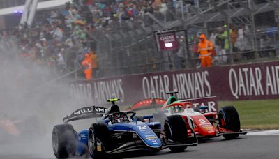 Franco Colapinto, en un fin de semana de ensueño en Silverstone: subió a un Williams y terminó cuarto en la prueba principal de la Fórmula 2