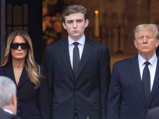 When Barron Trump starts college in fall 2024, will Melania Trump follow him?