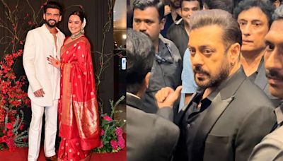 At Newlyweds Sonakshi Sinha-Zaheer Iqbals Grand Wedding Reception, Salman Khan, Rekha, Kajol And Others Make Starry...