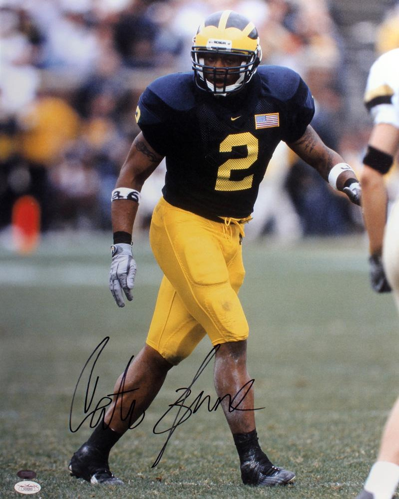 ... Cato June > Cato June Autographed Michigan Wolverines Photo - 16x20