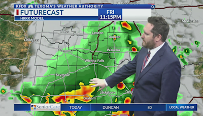 Rain chances persist into the weekend, drier next week