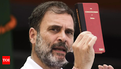 Editors Guild writes to Rahul Gandhi, seeks support in raising issues of press freedom in Parliament | India News - Times of India