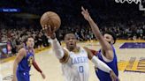 Russell Westbrook injects life into Lakers as they defeat Nuggets for first win