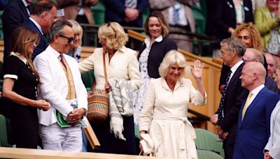 Queen Camilla enjoys surprise 'escape' to Wimbledon to watch tennis