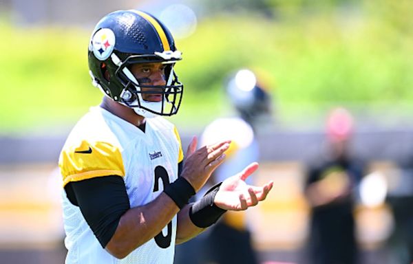 Steelers QB Russell Wilson Held Out of First Practice Due to Injury Concern