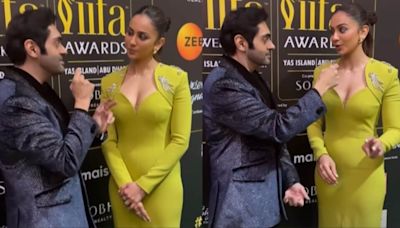 Rakul Preet Singh walks away from IIFA green carpet when asked about her father-in-law Vashu Bhagnani