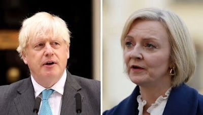 Tory MPs ditching Boris Johnson was a bigger mistake than anything I did, says Liz Truss