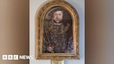 Warwick: Missing Henry VIII portrait found after random spot on X