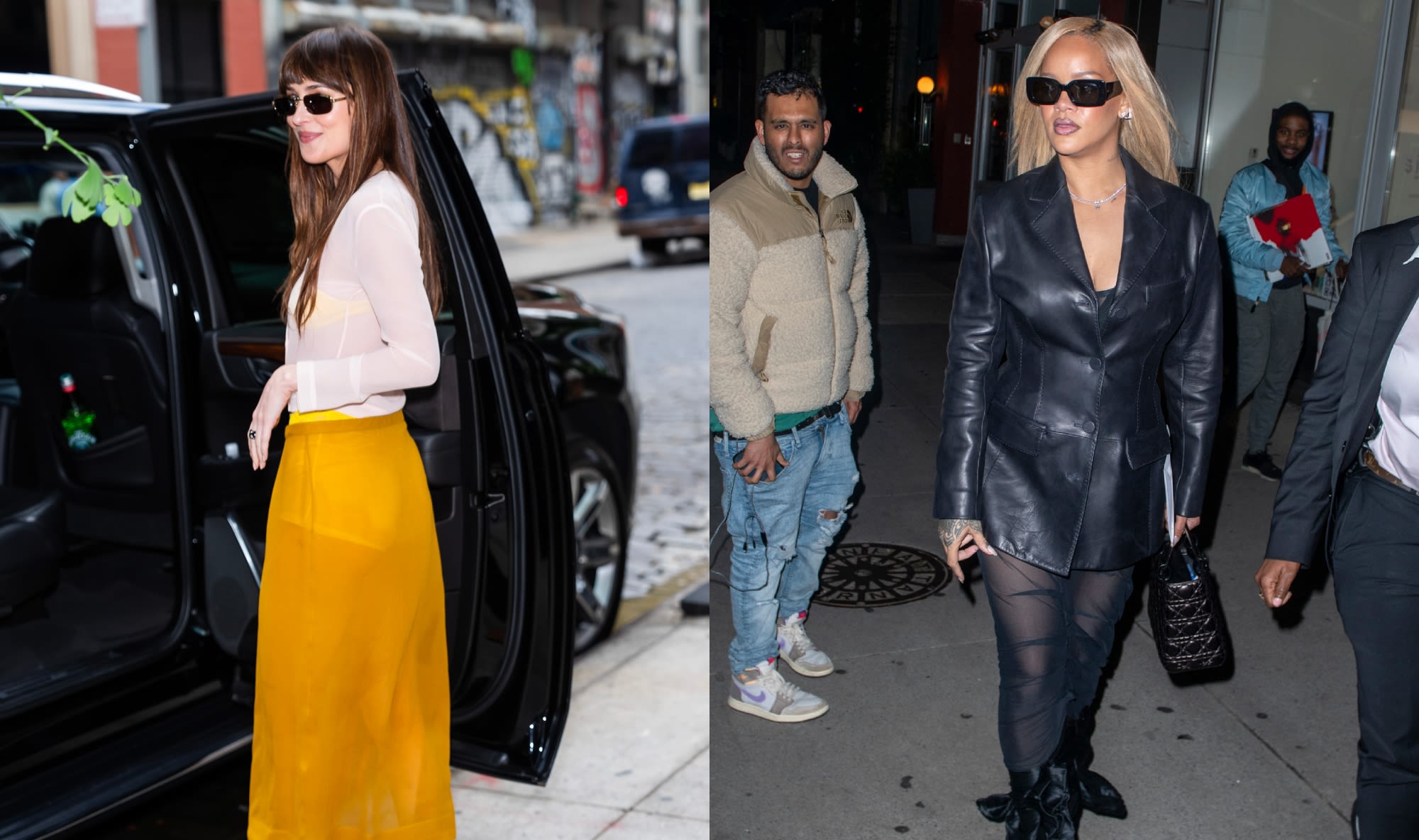 Sheer Skirts Are Trending This Summer: Dakota Johnson and Rihanna Wearing the Style, Runway Looks and More