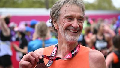 MH Went Running with Part Man Utd Owner and Endurance Athlete, Sir Jim Ratcliffe