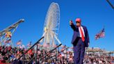 Trump slams inflation, property taxes at massive Wildwood rally