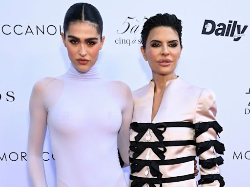 Lisa Rinna and Daughter Amelia Gray Hamlin Step Out in Style at Daily Front Row Fashion Awards