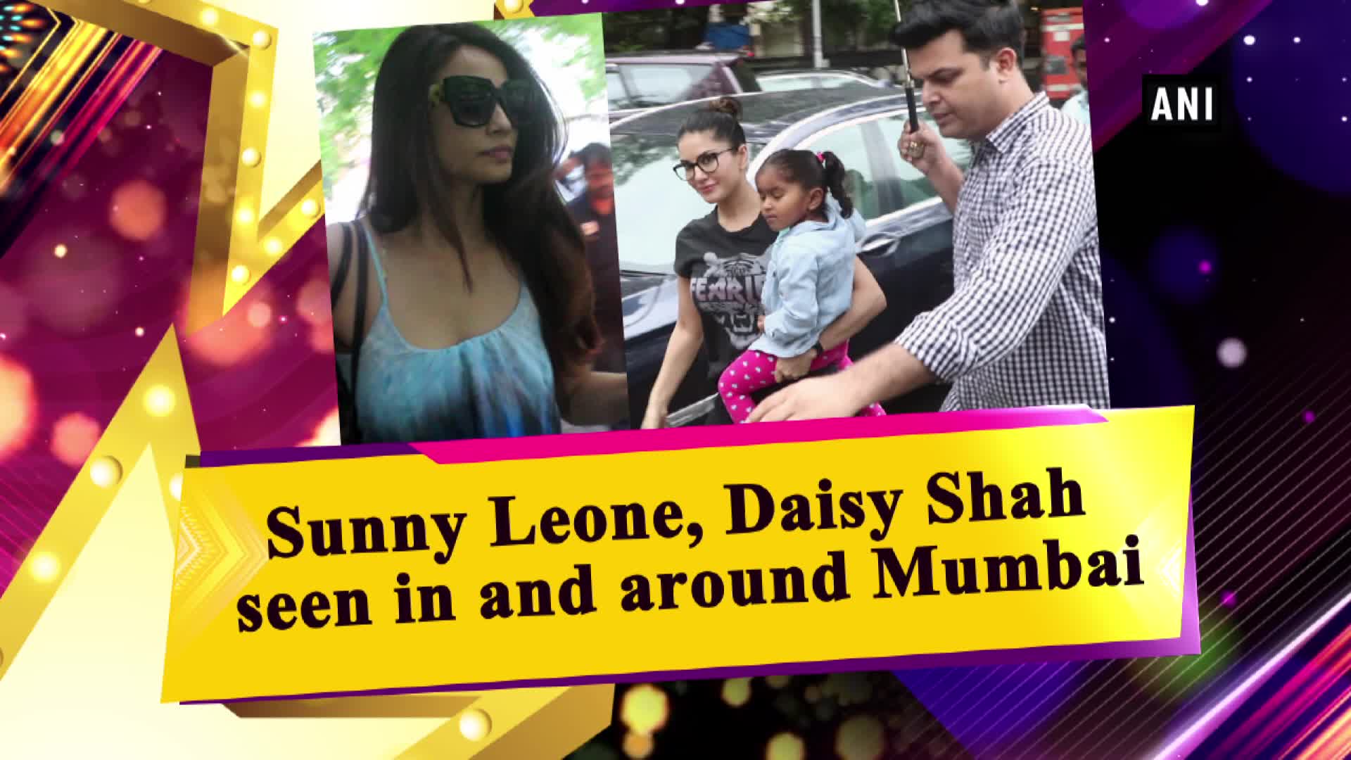 Sunny Leone Daisy Shah Seen In And Around Mumbai 