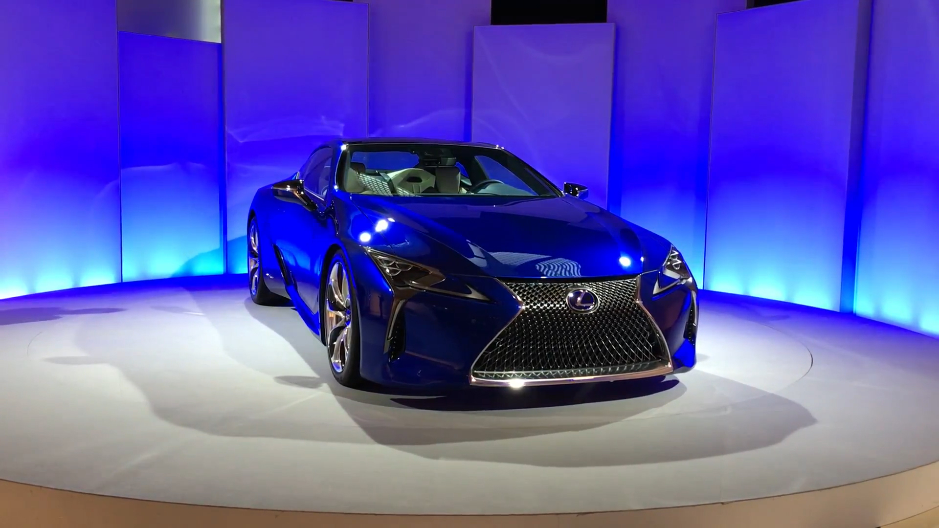 Lexus LC 500h Reveal at the Louwman Museum On Location