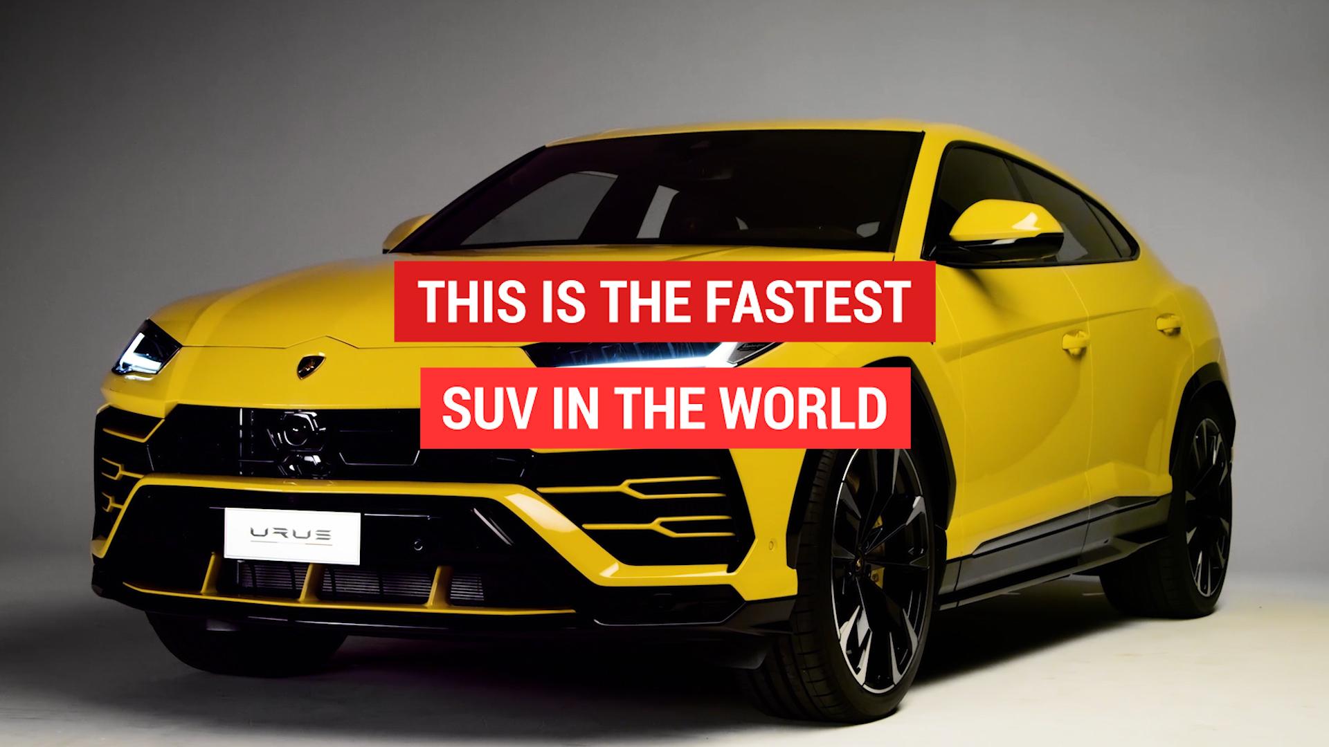 The fastest SUV in the world is a