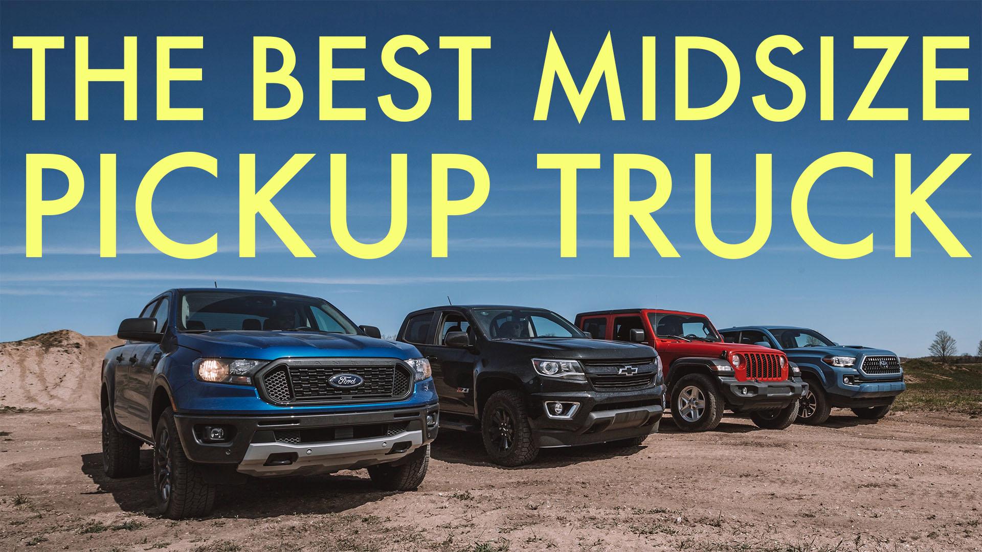 The Best Midsize Pickup Ford Ranger vs Jeep Gladiator vs Toyota