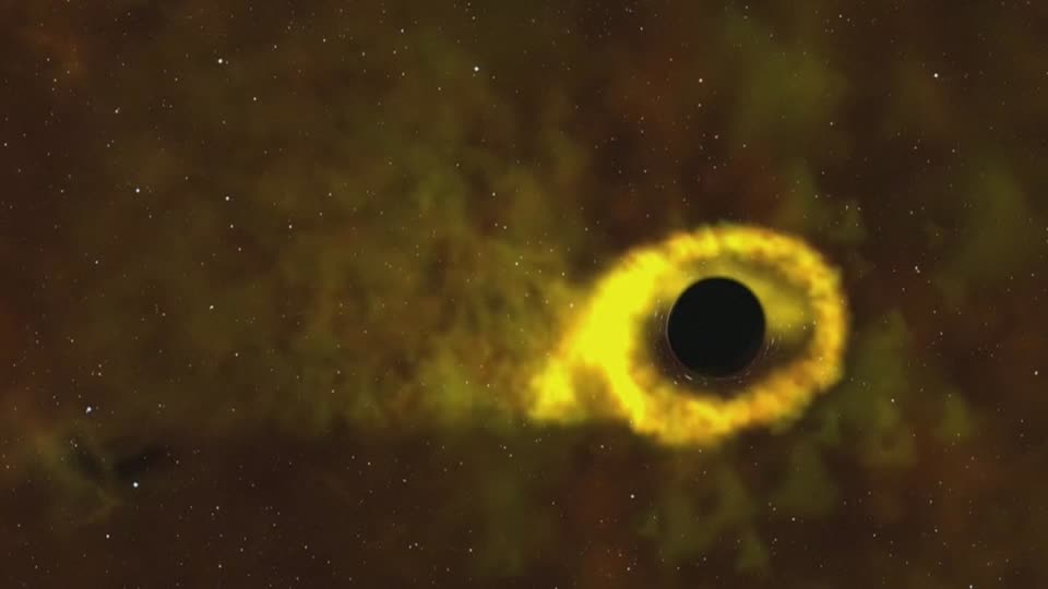 Black Hole Rips Apart Doomed Star In Rare Event