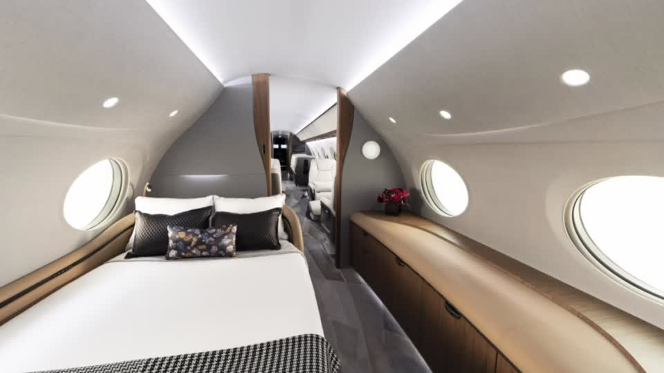 Gulfstream unveils 'most spacious' G700 private jet