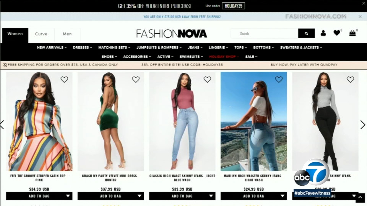 Fashion Nova workers in LA accuse popular fashion label of grossly