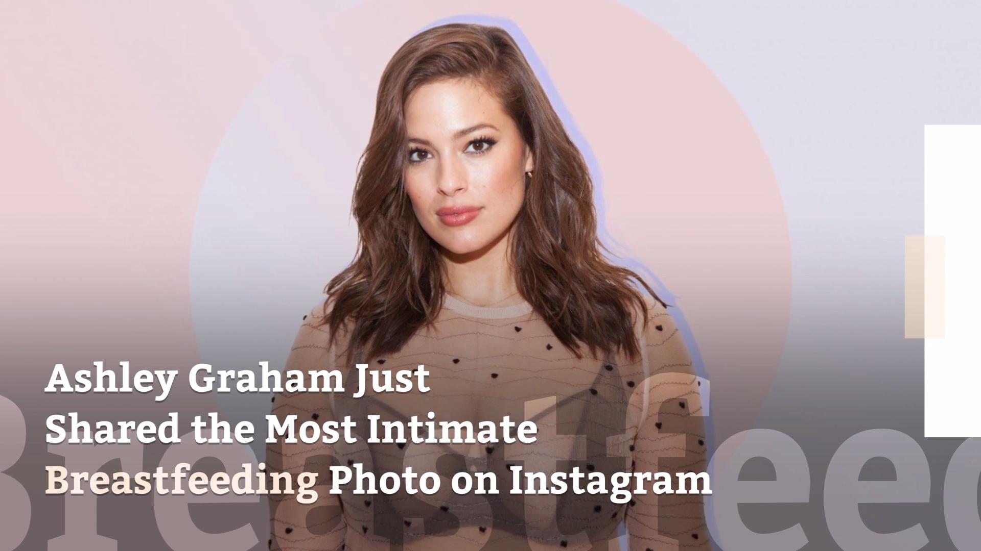 Ashley Graham Just Shared The Most Intimate Breastfeeding Photo On