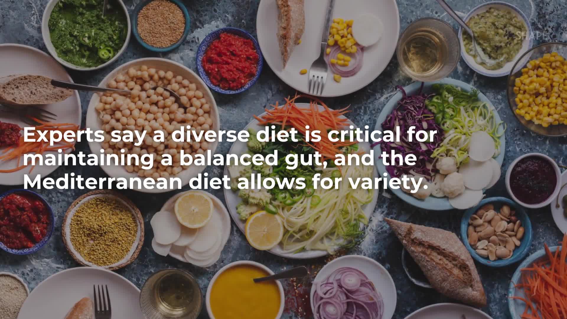 The Mediterranean Diet's Effect On Gut Health Might Help You Live Longer