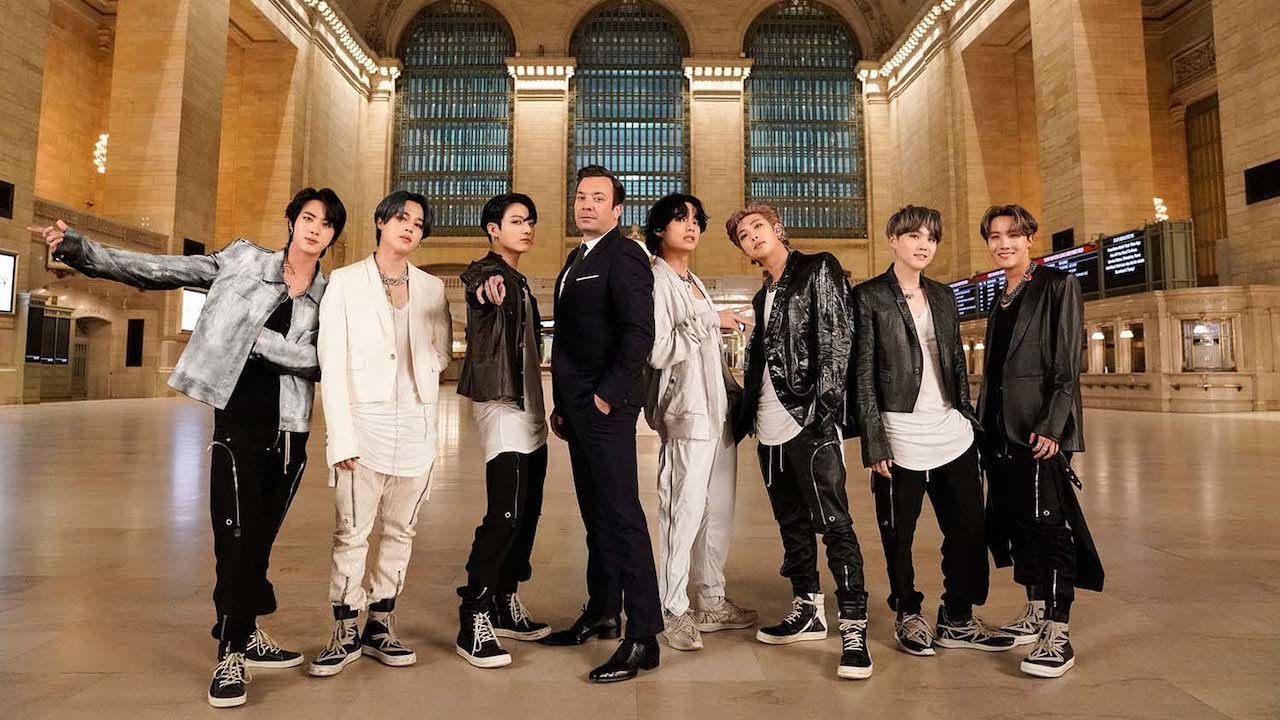 Bts Take Over The Tonight Show And Perform On At Grand
