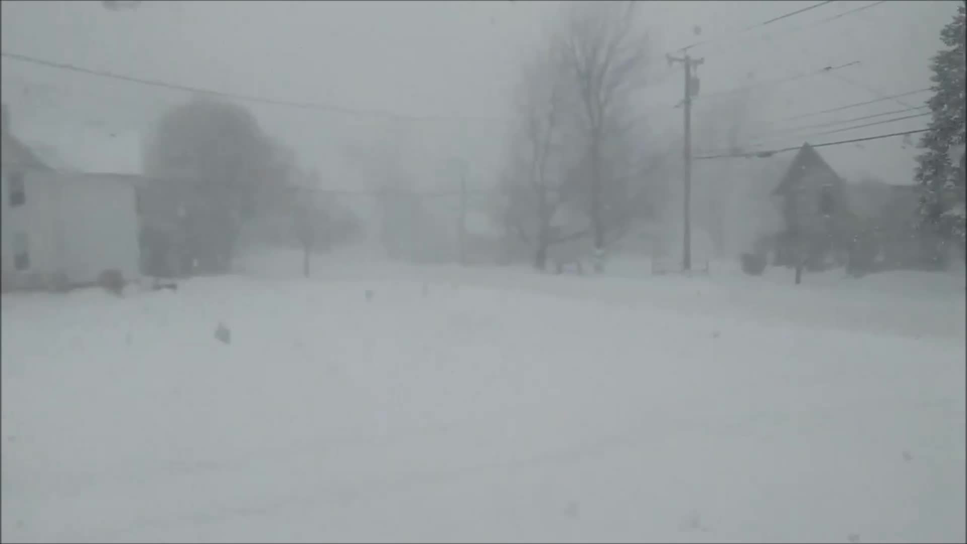 Snowstorm upstate new york 