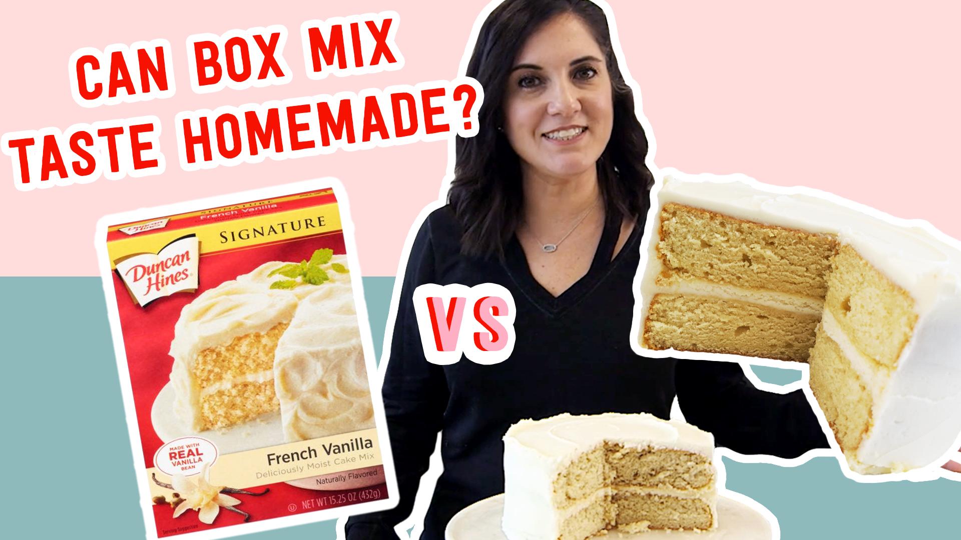How To Make Boxed Cake Mixes Taste Homemade