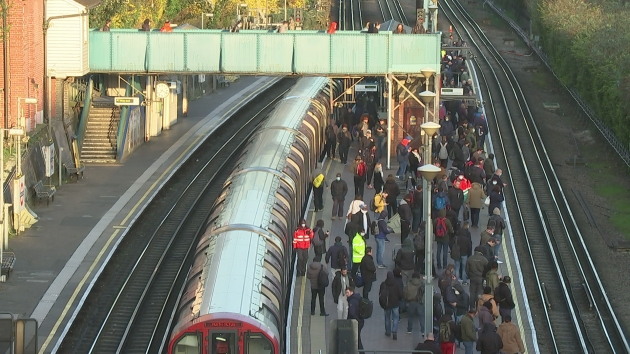 north-acton-station-busy-for-second-day-running