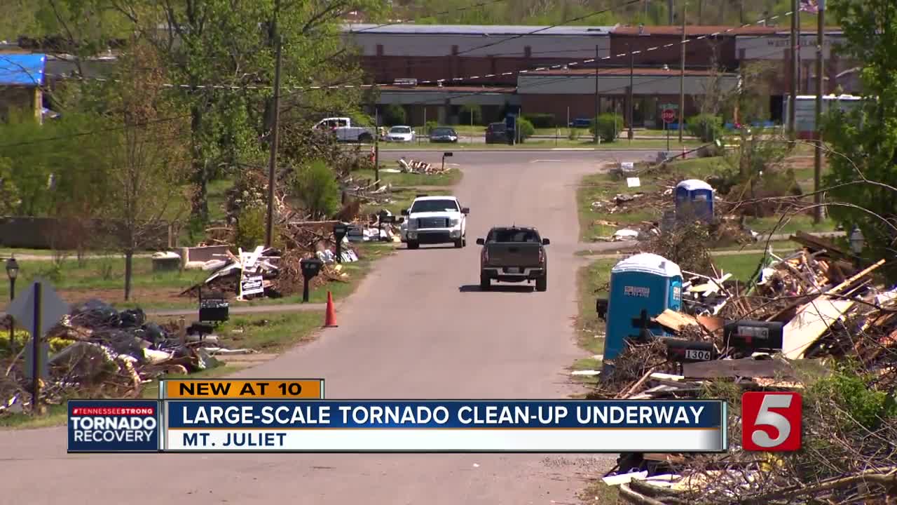 Mt. Juliet tornado debris cleanup brings hope to neighbors