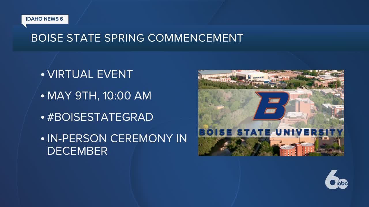 Boise State releases online commencement details