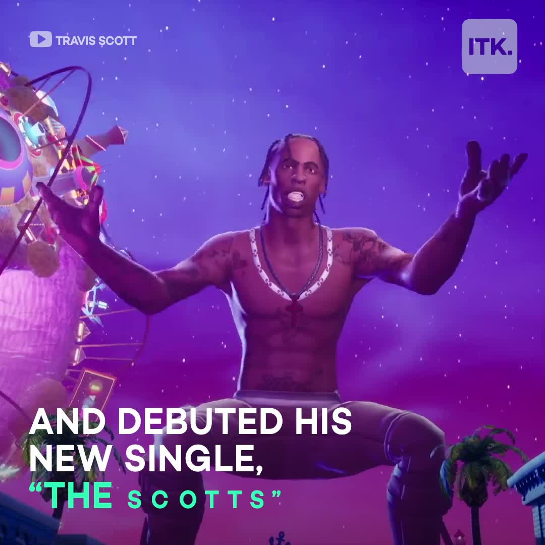 Travis Scott's 'Fortnite' 'Astronomical' Concert: Watch – Billboard