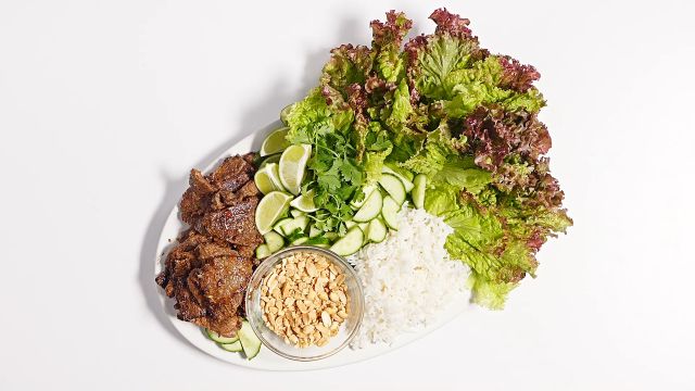 Spicy Steak Lettuce Wraps