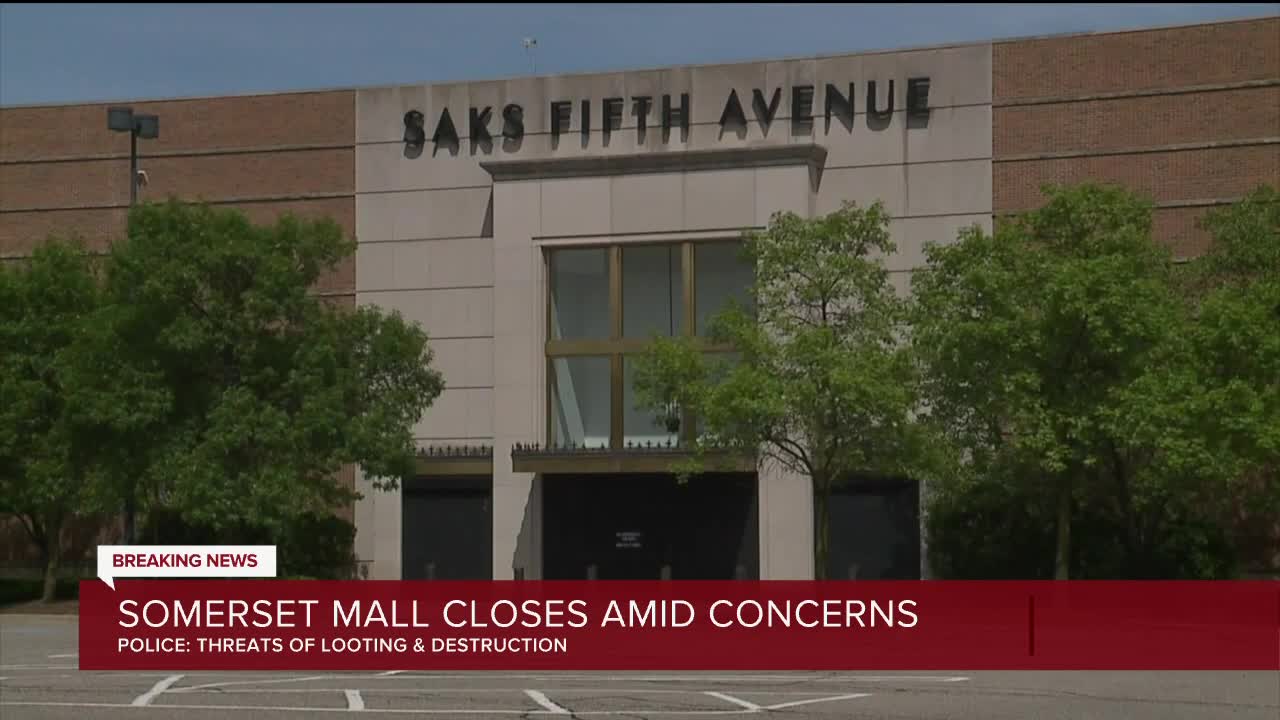 Somerset Collection in Troy to reopen Thursday after brief closure