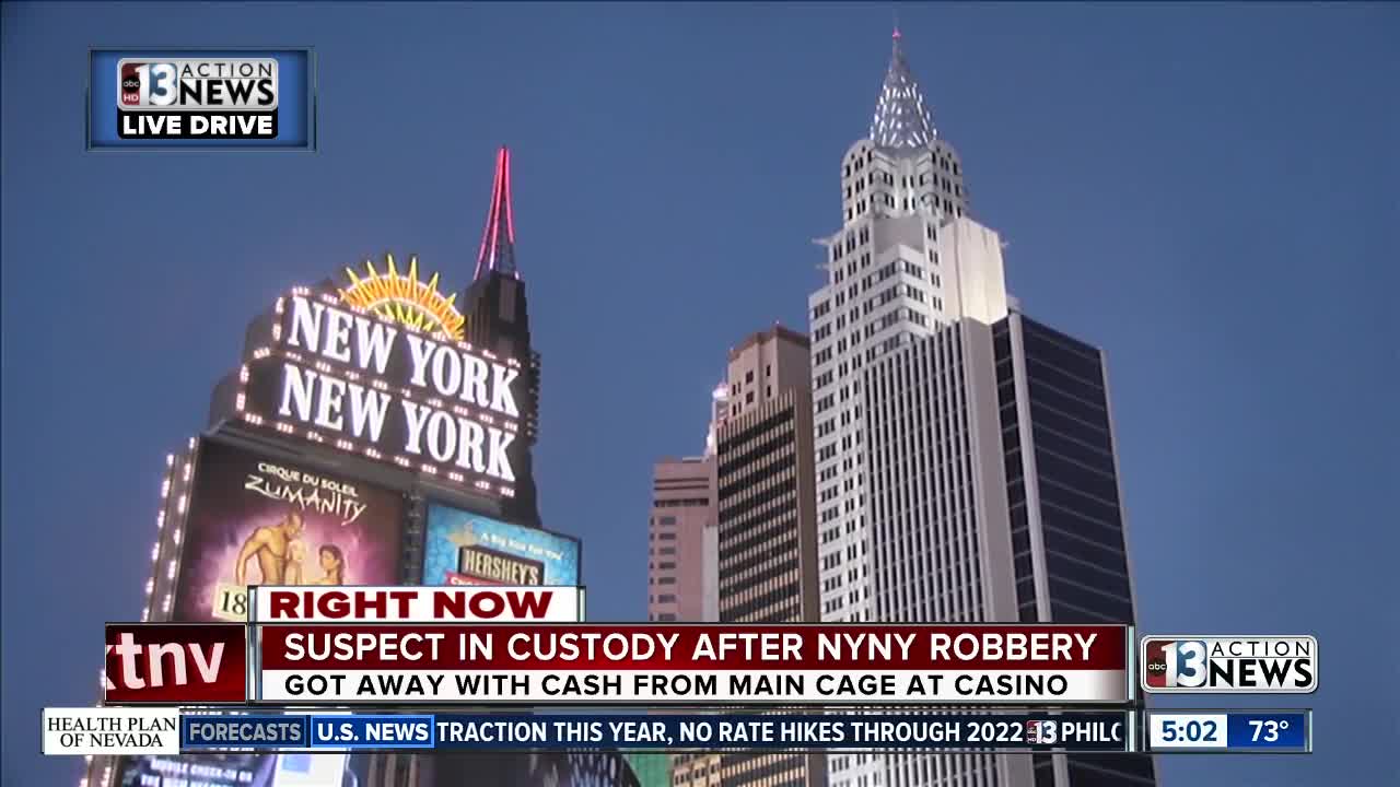 New York New York Casino Robbery